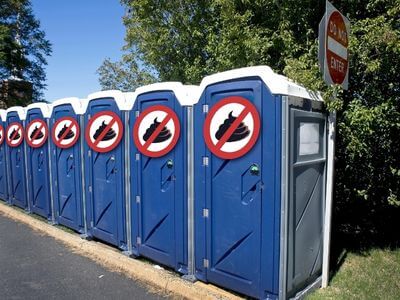 Professional portable toilet for construction services in Santa Clara - Construction Portable Toilets​